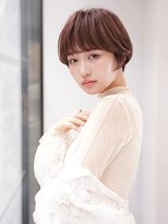 エムスラッシュ 横浜元町店(M.SLASH)&nbsp;■ハイライト/ペールピンク/マニッシュショート/ツヤ髪/元町15-3
