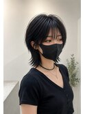 ウルフカット 中性ウルフ ウルフレイヤー