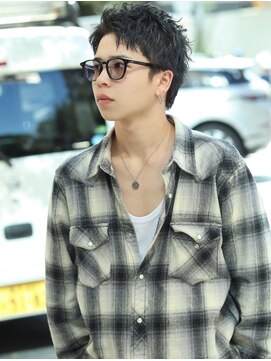 エス 新宿(es.) ルーズパーマ/アクティブショート［新宿/メンズ/men's］