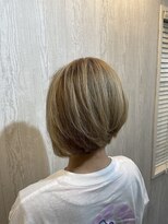 テーラヘアー 北越谷店(TELA HAIR)&nbsp;☆透明感抜群ホワイトベージュ☆【TERA HAIR】