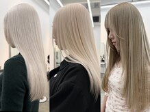 ☆美容師ミシュラン３年連続受賞☆技ありハイトーンカラーで憧れの洒落スタイルに！/ブリーチ/ショート