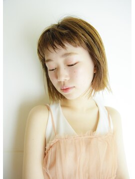 ガーランド (Garland) [Garland/表参道]☆エアリーな透け感ベビーボブ☆