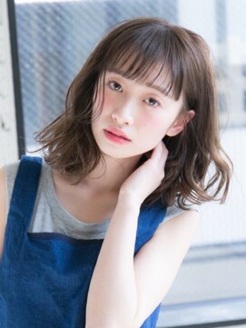 ディッセンバー 渋谷(December) 《December》シースルーバング 揺れミディアム