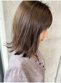 外ハネミディ