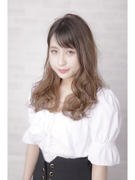 アフロディーテ ギンザ 秋葉原店(APHRODITE GINZA) 前髪/マチルダボブ/ピンクベージュ/インナーグレージュ/秋葉原