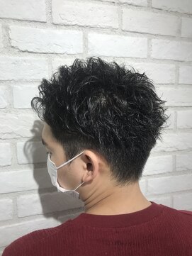アッシュ 稲田堤店(Ash) 2ブロック風ソフトモヒカン