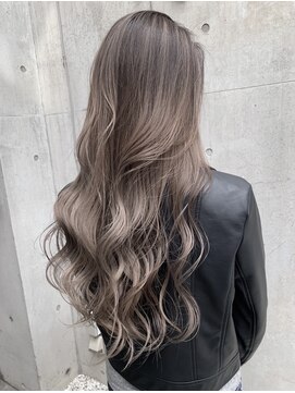 アルカナ 明治神宮前原宿(ARCANA) バレイヤージュ　セピアベージュ　セピアカラー