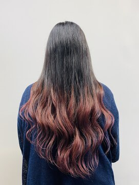 ラインヘアー(LINE HAIR) [瀧本里奈]グラデーションカラー