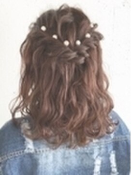 モードケイズブラン(MODE K's Blanc) ハーフ波ウェーブアレンジ☆