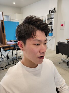 レジット メンズ ヘアサロン(LEGIT MEN's HAIR SALON) 7:3パートアップバング