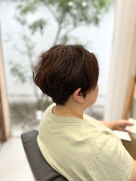 サボ(SAVO) クセ毛がキレイなショート