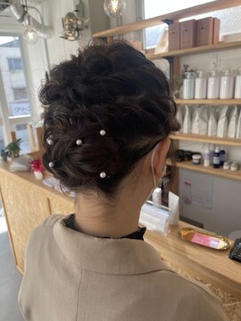 スクリバイタヒエ(SUKURI by tahie) #ヘアアレンジ　#ヘアセット