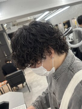 オーバルバイアピッシュ(OVARL by apish) テテ風プードルパーマ