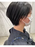 すっきりショートボブ