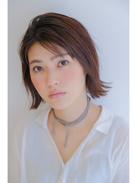 ノイ(noi) 切りっぱなしボブ×オリーブラベンダー２０代３０代４０代♪