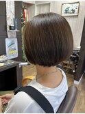 お手入れ簡単なボブヘア