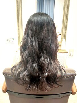 ヘアー グリーン(hair green) 30代40代50代/ゆるふわ巻き/ゆるふわロング/大人ロングヘア