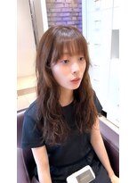 ビーハイブ 一番町店 アヴェダ(BEHIVE)&nbsp;くしゃっとデジタルパーマ×チョコレートブラウン