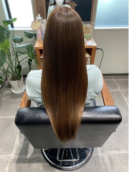 ドラン 東大阪店(DRAN)の写真/縮毛矯正ではない自社開発の"本格髪質改善"。髪本来の美しさを引き出して、自分史上最高の美髪へ―。
