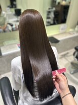 リー 尼崎(Lee)&nbsp;髪質改善艶カラー 艶髪オージュアトリートメント レイヤーカット