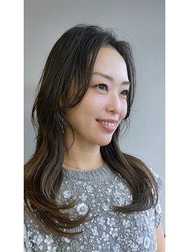 シア(sia) オリーブブラウン/透明感カラー/Olive brown