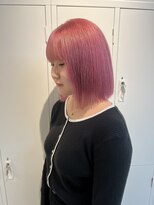 シダ(sida SAIIN) 【高城】ブリーチありハイトーンピンク