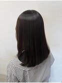 ツヤ髪ストレート