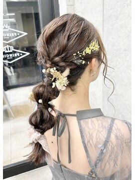 プリンシペ(PRINCIPE) ふわふわ玉ねぎヘアアレンジ♪