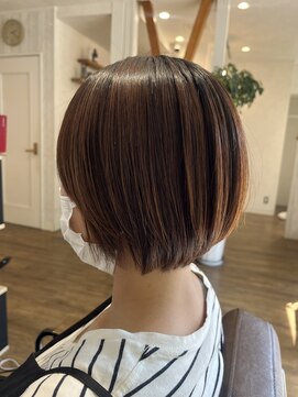 ハイレート 坂戸店(Hairate) 縮毛矯正×丸みショート