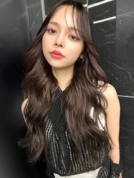 サイン 表参道(SIGN) 韓国ヘアグレージュカラーブリーチ無し髪質改善透明感カラー