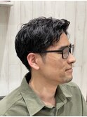 くせ毛風ナチュラルパーマ