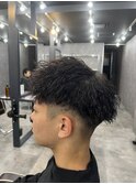 王道ショート!ツイストパーマ!