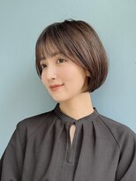 リーフ 札幌店(LeaF) 【大人ボブ】ナチュラルボブ/白髪染め/ヘッドスパ