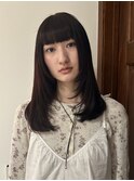 暖色系カラー/髪質改善/レイヤーカット/顔周りレイヤー/赤髪