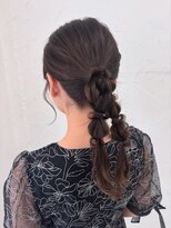 プライズ 表参道原宿店(prize)&nbsp;ルーズツイン編みおろし