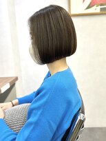 オウル(Owll)&nbsp;＊大人MINIBOB水平ライン切りっぱなし内巻きボブ＊