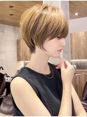 丸み美人ショートボブ【西村公孝s】/20代/30代/40代/50代/表参道