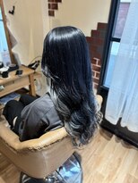 パル ミーツ(pal meets)&nbsp;ネイビーカラー×インナーシルバー