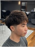 MEN'S HAIR/テーパーフェード/フリンジカット/メンズ/表参道駅