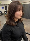ハイライトバレイヤージュダブルカラーケアブリーチ20代30代