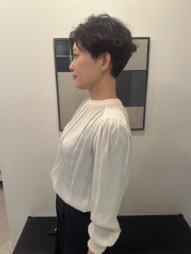 ショート/小顔/ココアベージュ/オリーブグレー/伏見/名駅