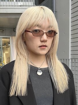 スリバー(sliver) ブリーチハイライト髪質改善ダブルカラーレイヤーカット