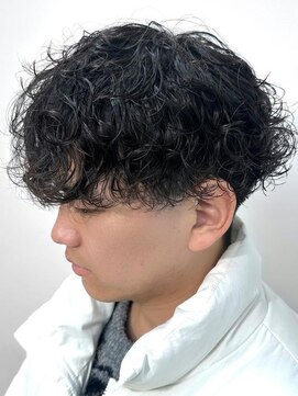 ワンズ リー 上大岡店(One's ly) ニュアンスパーマMEN’S HAIR 波巻きツイストス パイラル