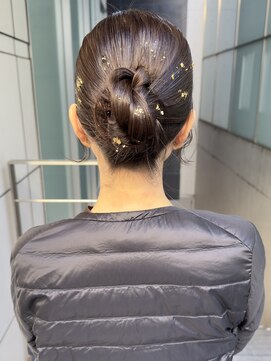 ティエラ 原宿 表参道(Tierra) 〈Tierra毛利仁美〉金箔カチモリシニヨン