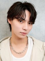 ネクストセカンド 表参道(NEXT2nd)&nbsp;刈り上げセンターパート/波巻きツイストスパイラル/表参道