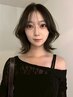 【髪のメンテに♪】カット+リタッチカラー+クイック髪質改善トリ〈大宮〉