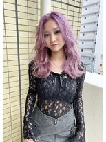シールドヘアー 沖縄 新都心(C'LD Hair) ピンクパープル/那覇美容室/新都心美容室