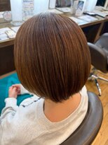 ヴァンカウンシル 清須店(VANCOUNCIL)&nbsp;夏にぴったり清潔感のある艶髪ショートボブ 夏カラー