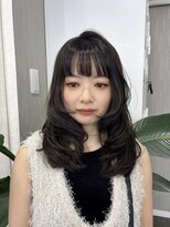 クローブ(CLOVE) 重めレイヤー×グレージュ