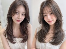 ジーナ 博多(Zina)の雰囲気（【顔まわりのレイヤーカットが人気】#韓国#髪質改善#前髪カット）